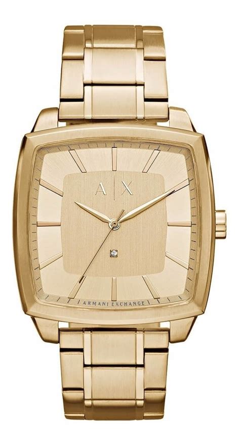 reloj armani cuadrado